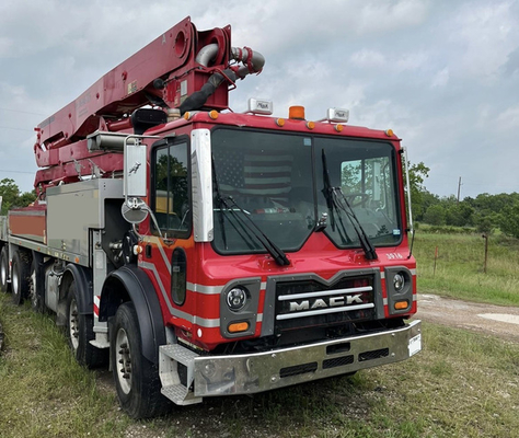 Używana pompa do betonu Zoomlion Diesel Truck o max. Średnica kruszywa 24-36 mm