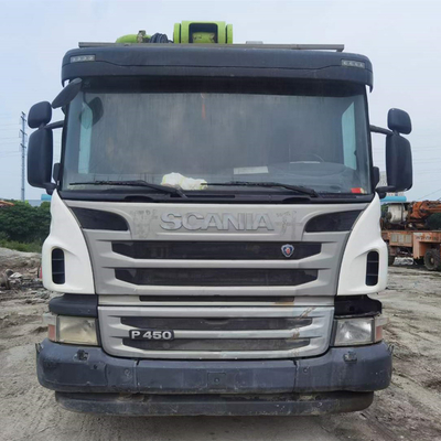 Pilot zdalnego sterowania Używana ciężarówka z pompą do betonu z 4 osiami