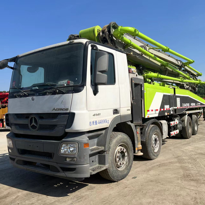 Ciężarówka z pompą do betonu z silnikiem wysokoprężnym 300 KW Putzmeister M56 5 do dużych konstrukcji betonowych