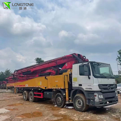 52m używana pompa do betonu ciężarowego 38t, odnowiona pompa do betonu montowana