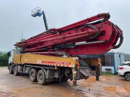 52m używana pompa do betonu ciężarowego 38t, odnowiona pompa do betonu montowana