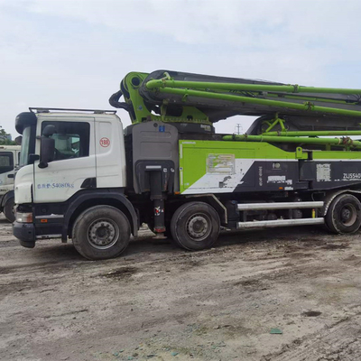 Zoomlion Machinery Używana ciężarówka z pompą do betonu, 56-metrowa pompa do betonu montowana na ciężarówce