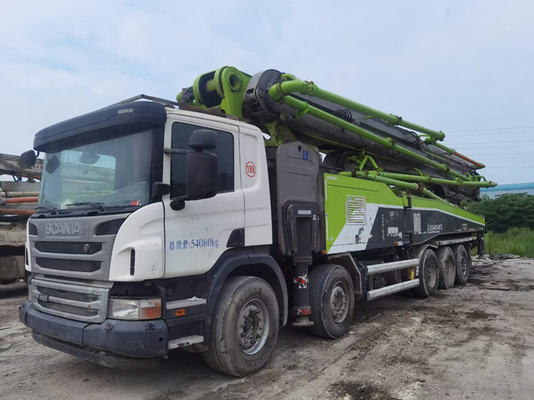 Zoomlion Machinery Używana ciężarówka z pompą do betonu, 56-metrowa pompa do betonu montowana na ciężarówce