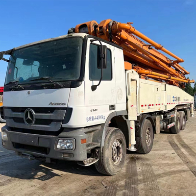 Zoomlion Machinery Używana ciężarówka z pompą do betonu, 56-metrowa pompa do betonu montowana na ciężarówce
