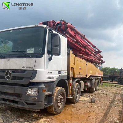 Dostosowana pompa do betonu Iveco Mixer z drugiej ręki 120M³ / H 550L