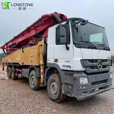 Dostosowana pompa do betonu Iveco Mixer z drugiej ręki 120M³ / H 550L