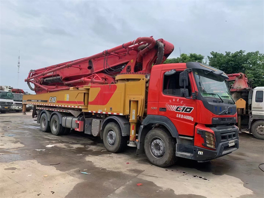 39M Pompa wysięgnika do betonu montowana na ciężarówce z hydrauliczną pompą do betonu