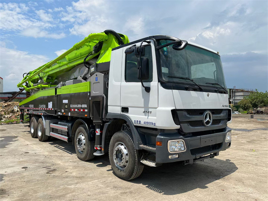 39M Pompa wysięgnika do betonu montowana na ciężarówce z hydrauliczną pompą do betonu