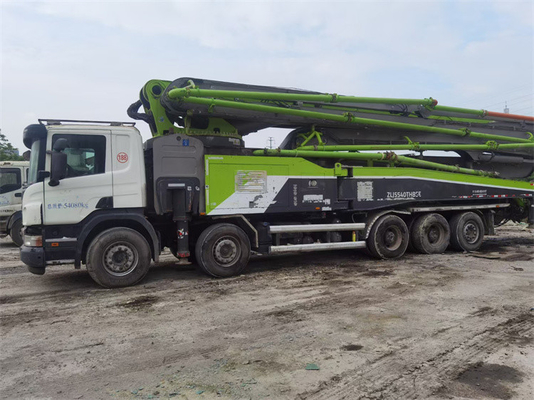 39M Pompa wysięgnika do betonu montowana na ciężarówce z hydrauliczną pompą do betonu