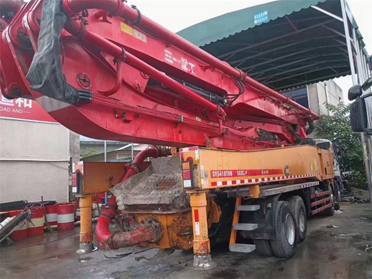 Niestandardowa kolorowa pompa do betonu do samochodów ciężarowych, pompa do betonu S Putzmeister 42m