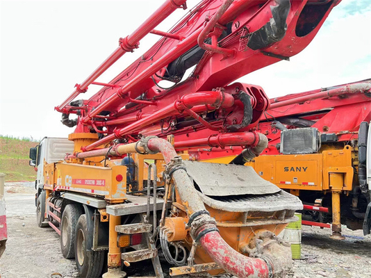 Niestandardowa kolorowa pompa do betonu do samochodów ciężarowych, pompa do betonu S Putzmeister 42m