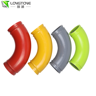 Kolano rurowe do pomp do betonu 148 mm, niestandardowa rura zginana ze stali węglowej