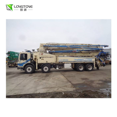 Używana pompa do betonu Yellow Truck o odległości 24-36 m i ciśnieniu 6-6,6 MPa