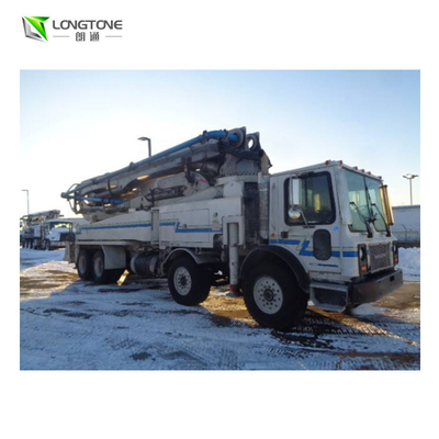 Używana pompa do betonu Yellow Truck o odległości 24-36 m i ciśnieniu 6-6,6 MPa