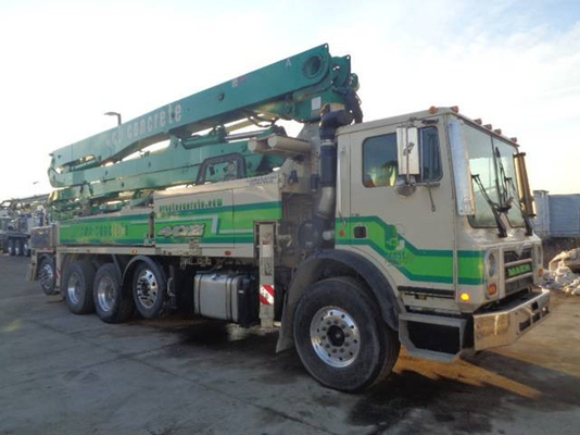 Używana pompa do betonu Zoomlion Diesel Truck o max. Średnica kruszywa 24-36 mm
