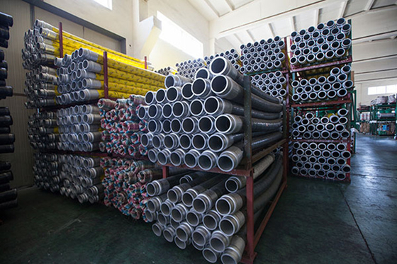 64mm przewodzące części pompy do betonu Rura odprowadzająca tynk Gumowy wąż do piaskowania