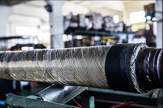 64mm przewodzące części pompy do betonu Rura odprowadzająca tynk Gumowy wąż do piaskowania